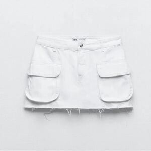 Zara cargo skirt
